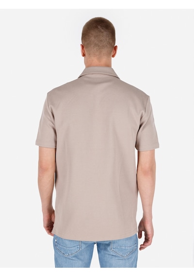 Colin's Colins Normal Kesim Shirt Yaka Cepli Bej Erkek Kısa Kol Polo Tişört Cl1068826 Cl1068826 Q1.v1 Beı Bej