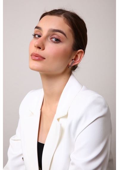 Kadın Gold Cuff Gümüş
