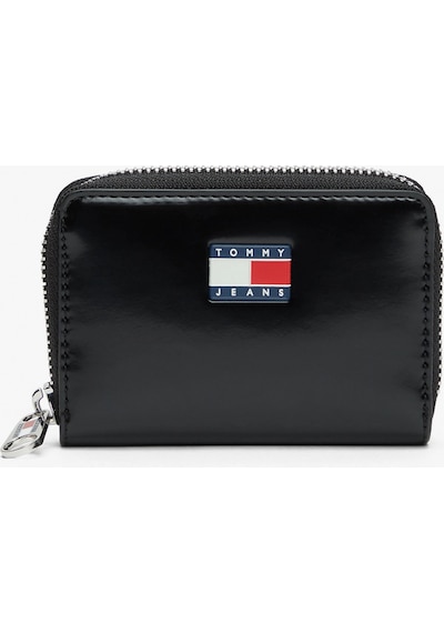 Tommy Hilfiger Tjw Must Küçük Fermuarlı Kadın Siyah Cüzdan Aw0aw18089bds Siyah