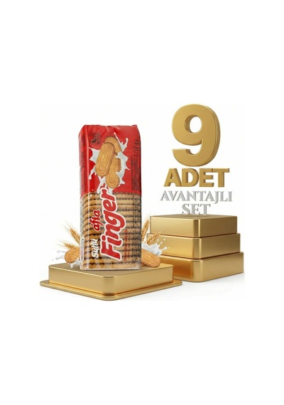 Afia Sütlü Finger Bisküvi 9x140 Gr