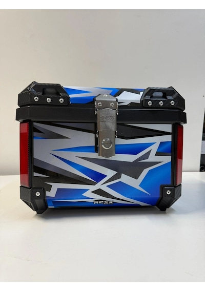Rexx 45 Litre Abs Motosiklet Arka Çanta - 11-renkli Tek Renk