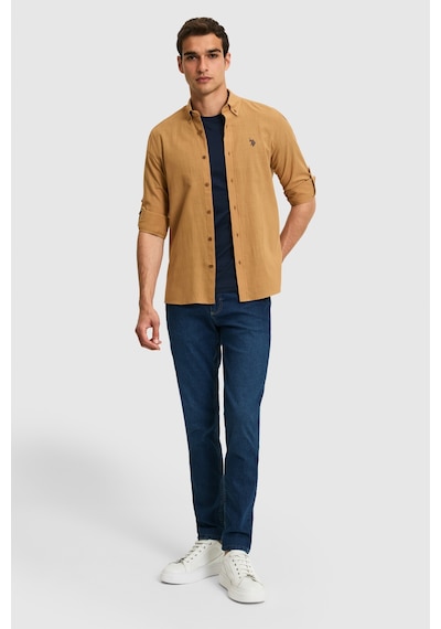 U.s. Polo Assn. Erkek Coconut Gömlek Basic 50324660-vr153