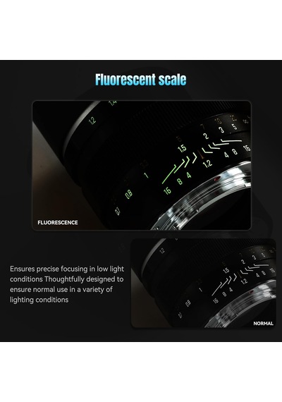 50mm F1.2 Aps-c Fotoğraf Makinası Lensi Sabit Odaklı Manuel Lens Fujifilm Fx-mount Çok Renkli