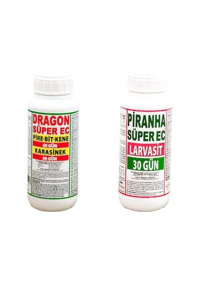 Dragon Piranha Pire Bit Kene Sivrisinek Haşere 2 x 500 ML
