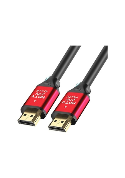 300cm Hdmı 2.0 İle 4k Ses Ve Görüntü 60hz Uhd Görüntü Aktarım Kablosu 19+1 Pin Erkek Erkek Tv Monitör Pc