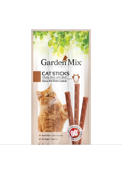 Gardenmix Dana Etli Kedi Stick Ödül 3 5g 50 Li
