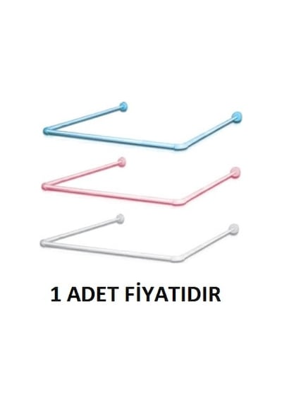Banyo Perdesi Borusu Köşeli 1 Adet Fiyatıdır Diğer