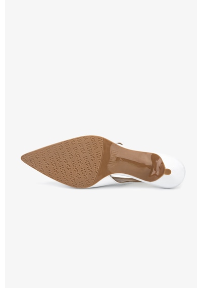 Valmenti Kadın Hakiki Deri Beyaz Slingback Ayakkabı 33 9000a Bn Ayk Y26 Beyaz Dr