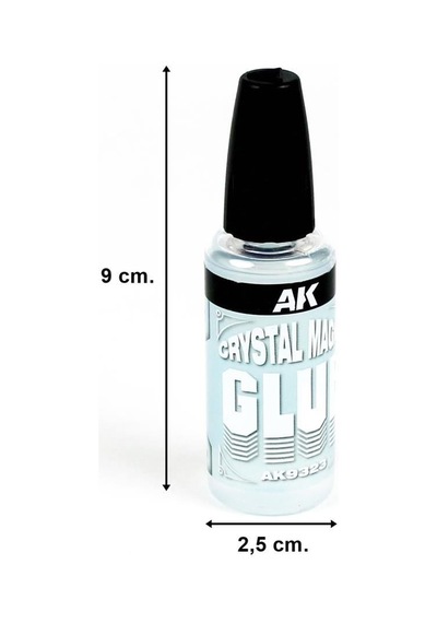 Ak 9323 30 Ml. Şeffaf Parça Ve Cam Yapma Sıvısı