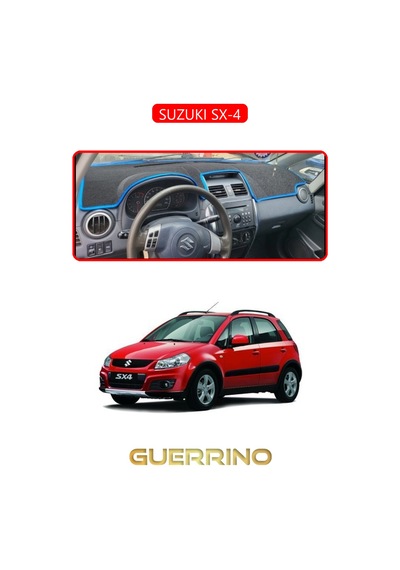 Suzukı Sx-4torpido Koruma Halısı Kırmızı Kenar