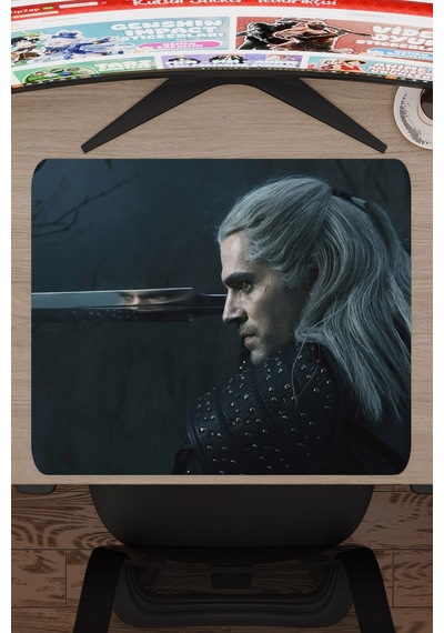 The Witcher 2 V1 48x40 Xl Gaming Kauçuk Kaymaz Taban Mouse Pad Fare Altlığı