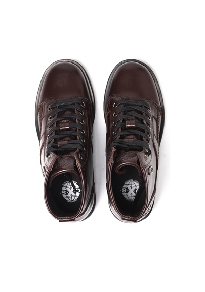 Dark Burgundy Çizme Kadın Oxw002401 Oxs Frank 0024 Mıd W Leather Dk.burgundy Dark Burgundy