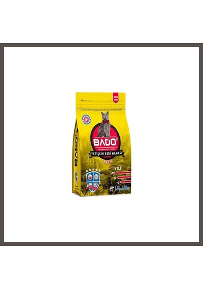 Bado Kedi Maması Etli 1500gr 1 Adet Nxrlvng