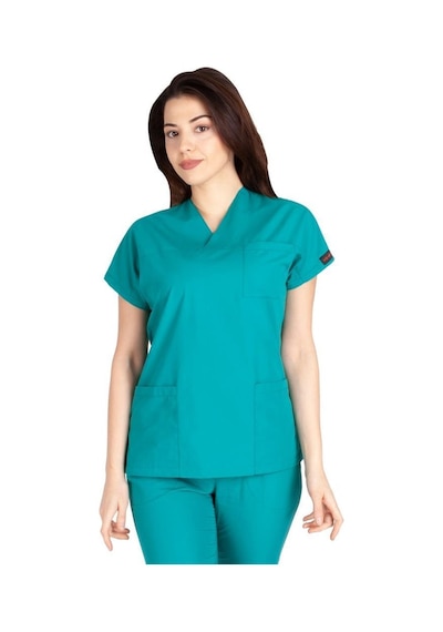 Kadın Doktor Hemşire Forması Scrubs Alpaka Kumaş Hastane Nöbet Te (474639582)