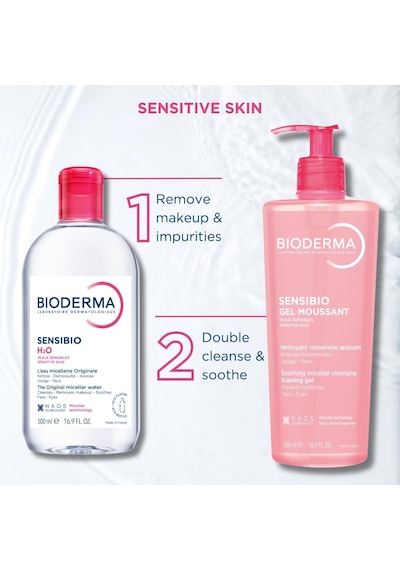 Bioderma Sensibio H2o Hassas Ve Normal Ciltler İçin Micellar Makyaj Temizleme Suyu 100 Ml
