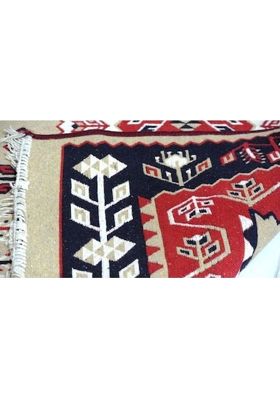 Makine Dokuması Kaliteli Uşak Antik Kilimi, Püsküllü, Her Boyutta (326819515)