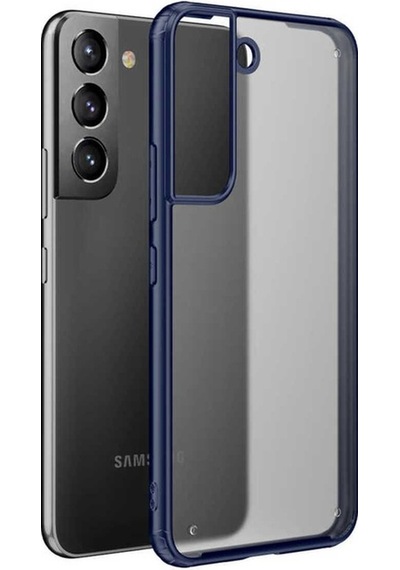Galaxy S22 Plus Kılıf Zore Volks Kapak Lacivert