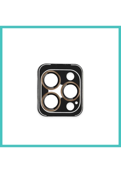 Ny Joy Joko İphone 16 Pro Max Uyumlu Pvd Metal Kamera Lens - Gold Nyjoybz