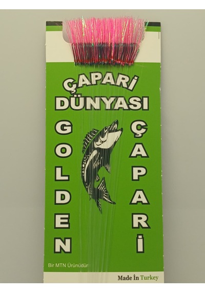 Golden 50 İğneli İstavrit Kösteği 10 No Siyah İğne -0,15 Mm Köstek Vişne