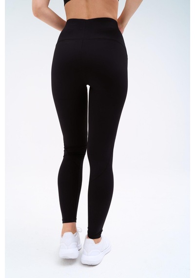 Normal People Lea - Yüksek Bel Toparlayıcı Tayt Activefit Kumaş Siyah
