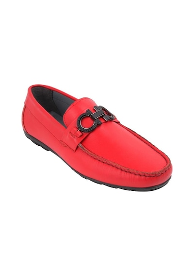 13157 Kırmızı Loafer Ayakkabı 001