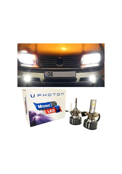 Vw Bora Led Xenon Sis Farı Ampulü H3 Mono Yeni Seri Beyaz