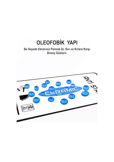 Samsung Uyumlu Galaxy M34 Tam Kaplayan Anti Statik Kırılmayan Seramik Nano Esnek Ekran Koruyucu Cam