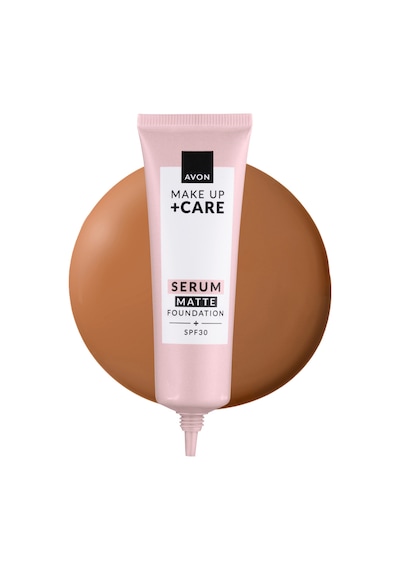 Make Up + Care 3ü 1 Arada Mat Serum Fondöten 30 Ml. 430n Deep Tan 0