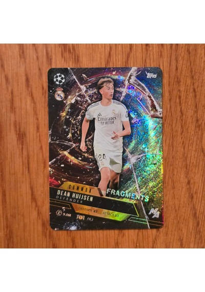 Topps Madness 2026 Dean Huijsen Fragments Oyun Kartı