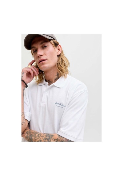 Jack & Jones Jjearchıve Graphıc Polo Tişört 12288877 Mavi