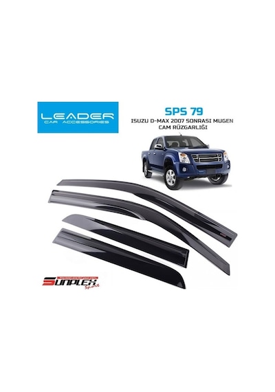 Onkar Cam Rüzgarlığı Sunplex Mugen Isuzu D-max 2007-&gt 4lü Sps79 303-018-004