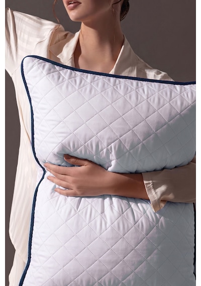 Klimalı Yastık 50x70 Cm Terletmeyen, Hava Alan Mikrofiber Uyku Yastığı Lacivert