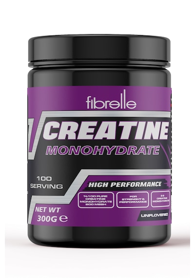 Fibrelle Kreatin Monohidrat 300 G 100 Servis Aromasız