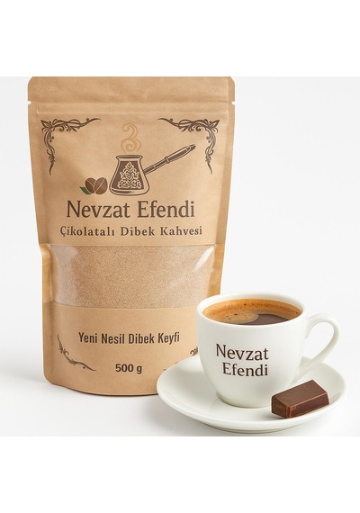 Nevzat Efendi Çikolatalı Dibek Kahvesi 500g Yoğun Lezzet
