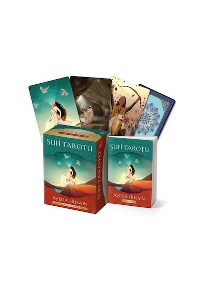 Sufi Tarotu - 78 Kartlık Deste ve Rehber Kitap - Ayeda Husain - Butik