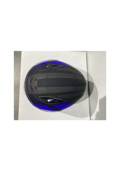 Jk 512 Güneş Vizörlü Mat Mavi-siyah Açık Kask