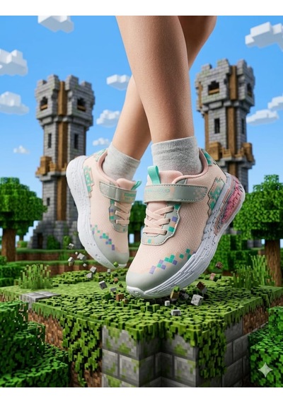 Mcdark Çocuk Spor Sararmaz Eva Taban Craft Sneaker-pudra