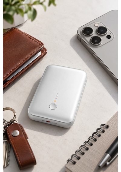 Aukey Pb-y55-wh Spark Mini 10000 Mah Kompakt Hızlı Şarj Powerbank - Beyaz