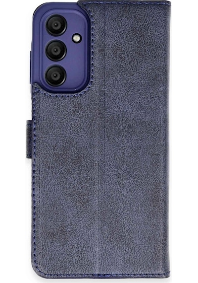 Samsung Uyumlu Galaxy A35 5g Kılıf Trend S Plus Kapaklı Kılıf Lacivert