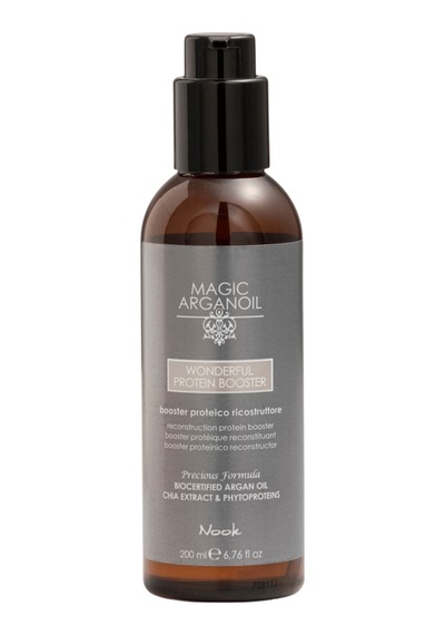 Nook Magic Arganoil Yıpranmış Saçlar İçin Keratin Peptit İçeren Onarıcı Durulanmayan Saç Spreyi 200ml