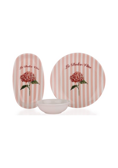 Schafer Rapid 4 Kişilik Kahvaltı Takımı 10 Parça-pembe01 Pembe