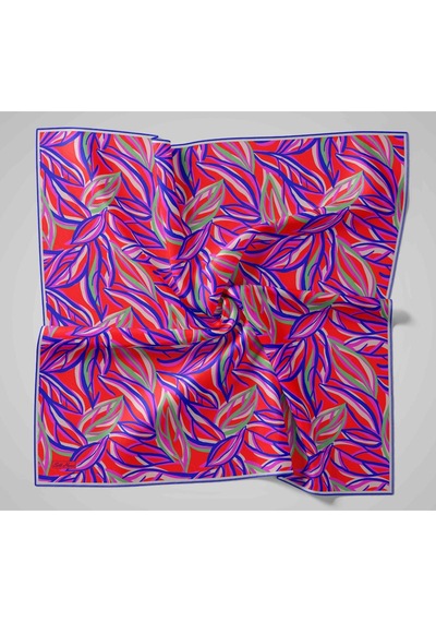 Silk Home Twill İpek Eşarp 11472-04 Narçiçeği, Pembe, Yeşil, Saks, Pudra