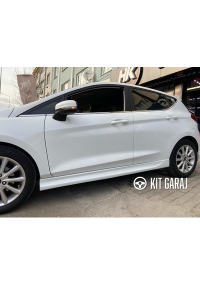 Kit Garaj Ford Fiesta Aero Yan Marşpiyel Plastik Dayanıklı & Sportif Tasarım Boyasız 2018