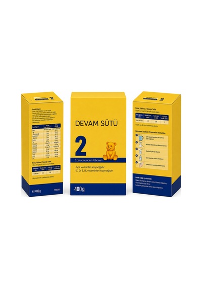 Bebek Devam Sütü 2 400 Gr Adet Fiyatıdır