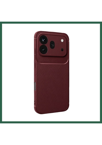 Bezos Huawei Honor 600 Pro Auto Focus Karbon Kapak - Bordo Bzs01