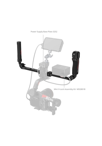Smallrig 4327 Djı Rs Serisi İçin Odak Kontrolü Çift Tutamağı