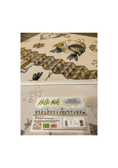 Hello Kids Kd15a Multi Halı Çok Renkli