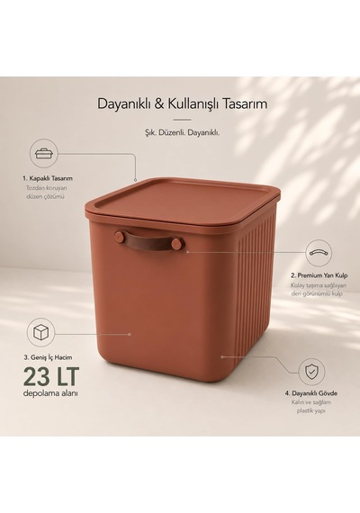 23 Lt Kapaklı 2 Adet Organizer Kutu Yan Kulplu Büyük Boy Plastik Saklama Ve Depolama Kutusu Çok Amaçlı Düzenleyici Kutu Dolap, Banyo, Ofis Ve Oy Çok Renkli 23 Lt Kapaklı 2 Adet Organizer Kutu Yan Kulplu Büyük Boy Plastik Saklama Ve Depolama Kutusu Çok Amaçlı Düzenleyici Kutu Dolap, Banyo, Ofis Ve Oy Çok Renkli