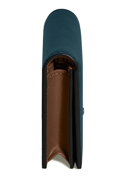 Mont Blanc Montblanc Soft Nano Continental Cüzdan 198753 Koyu Yeşil