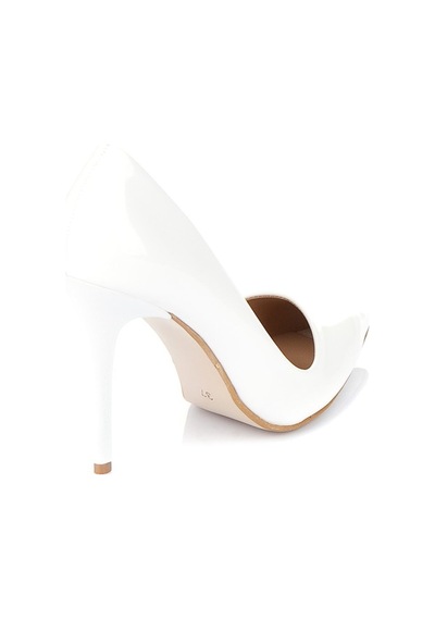 Fox Shoes Beyaz/Beyaz Kadın Topuklu Ayakkabı 8922151909